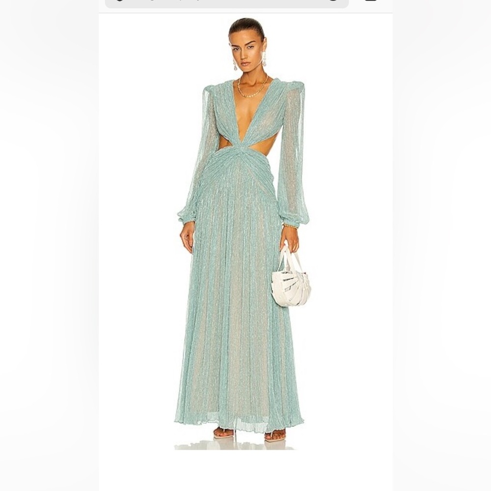 Patbo front knot dress